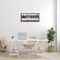 Stupell Industries Trees with Modern Splash Framed Floater Canvas Wall Art
